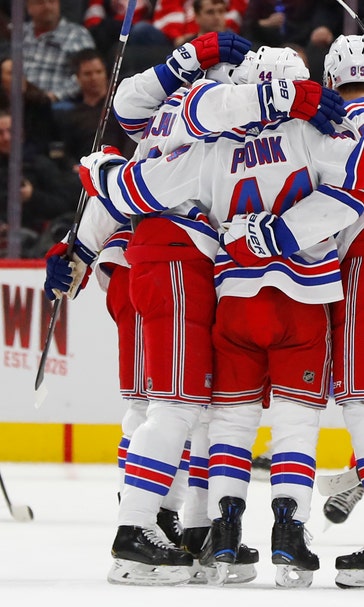 Red Wings rally past Rangers 3-2 in OT